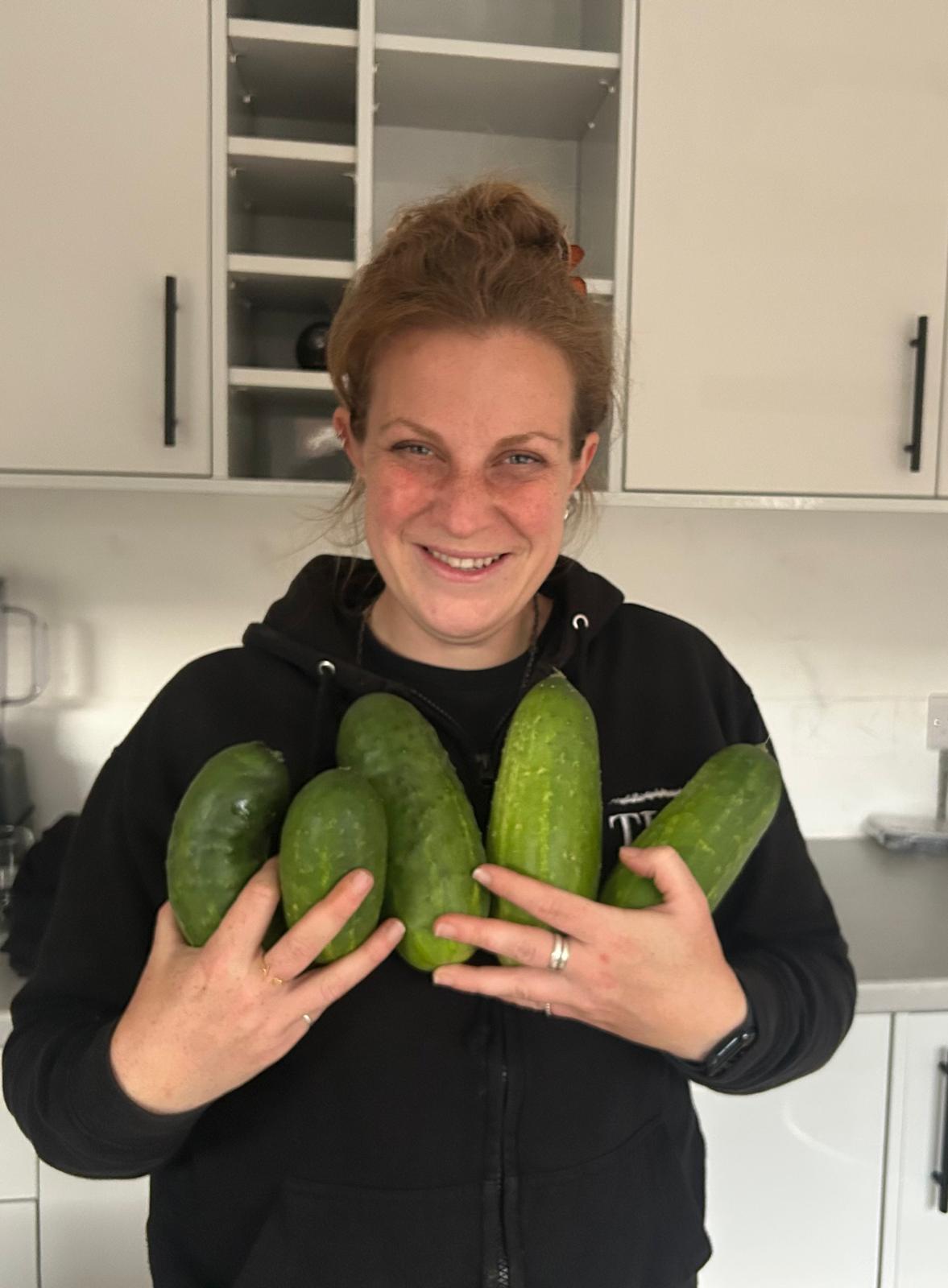 Fresh harvest from Gabriela's Garden